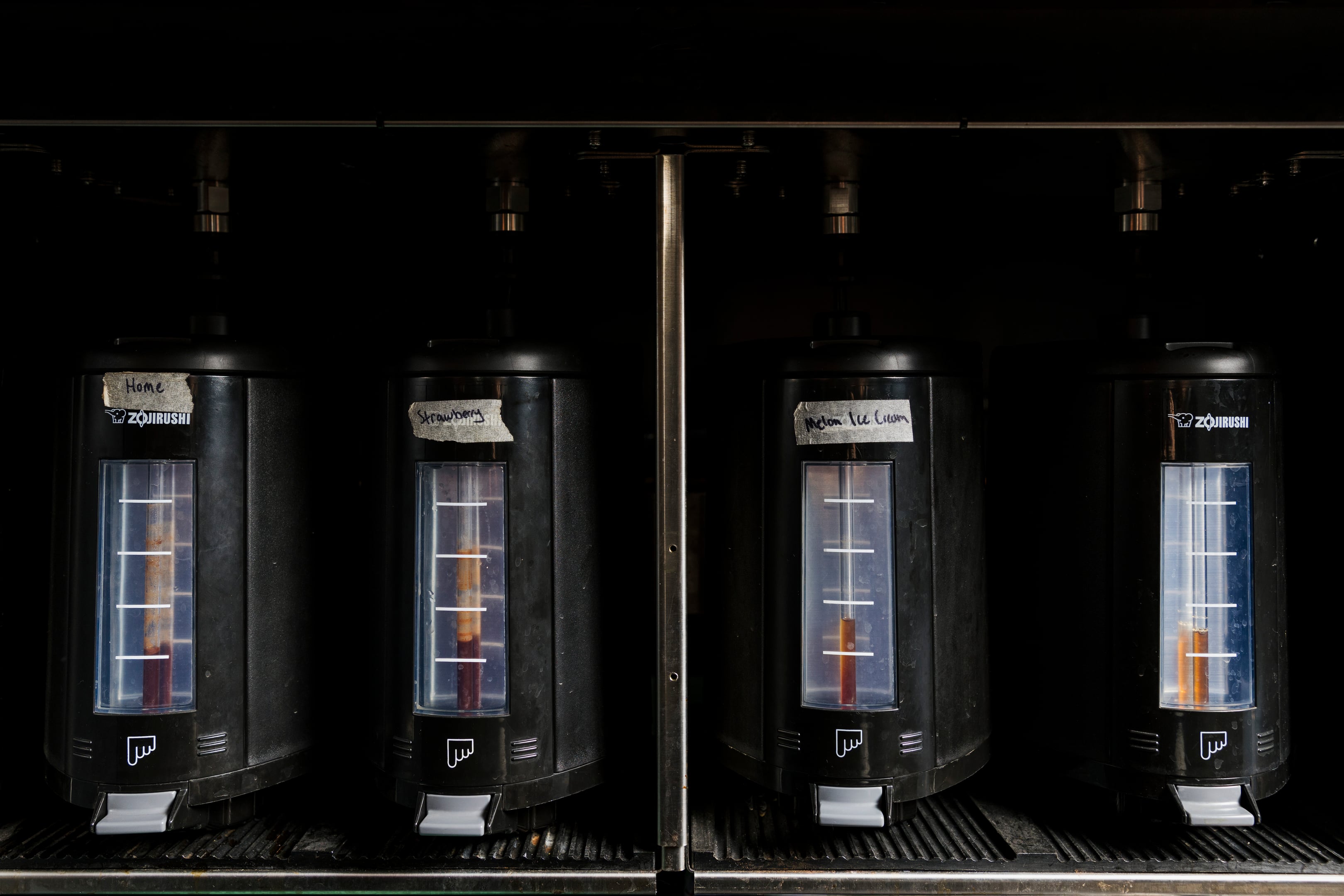 The keg system at Project Zero Flinders Lane. Photo: Amy Hemmings.